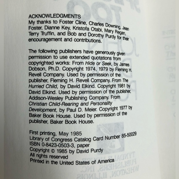 Vintage 1985 1st Edition Dads Are Special Too Book - Picture 4 of 8